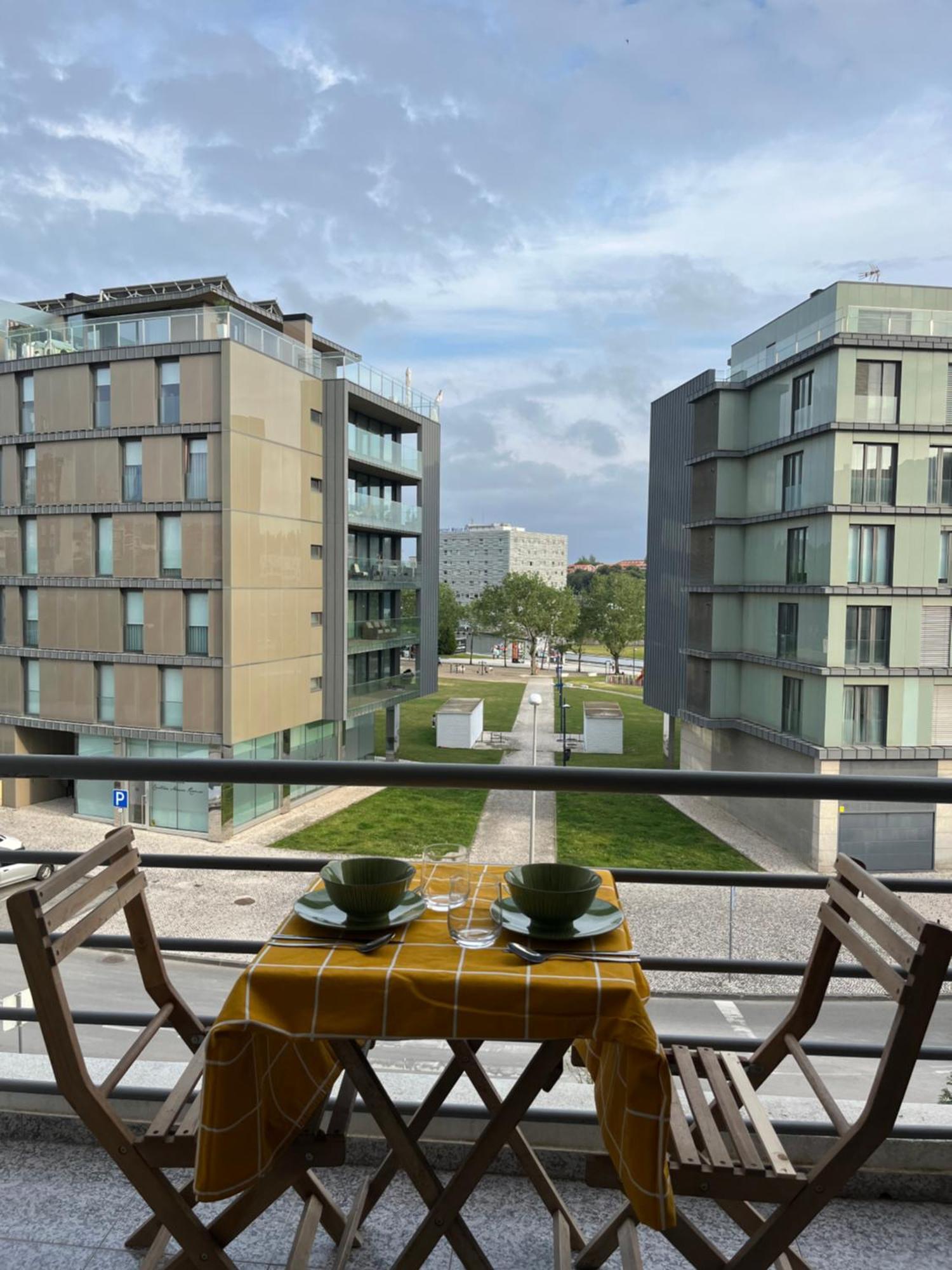 Garden View Premium Apartment Aveiro Eksteriør bilde